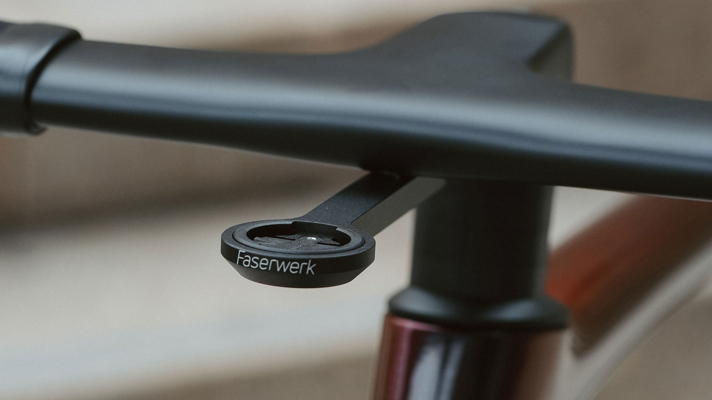 Faserwerk Luftschneider GPS Mount for Wahoo and Garmin